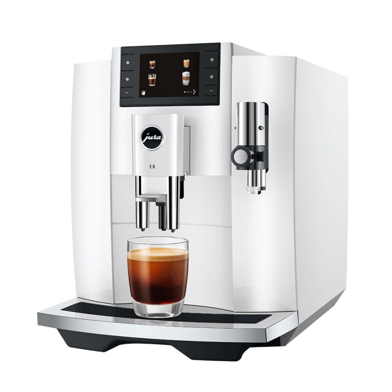 JURA E8 Piano White (EC) Kaffeevollautomat